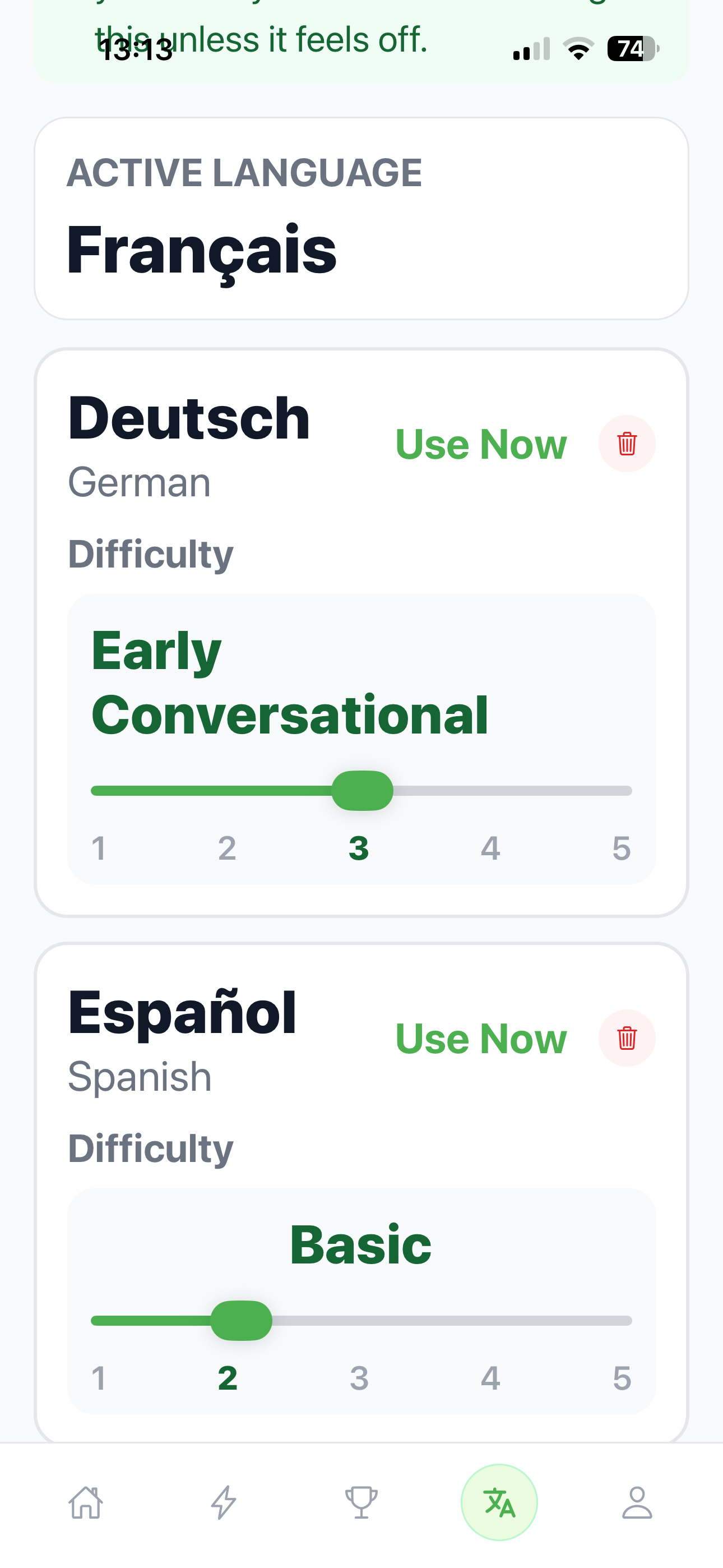 Learn a few at once.