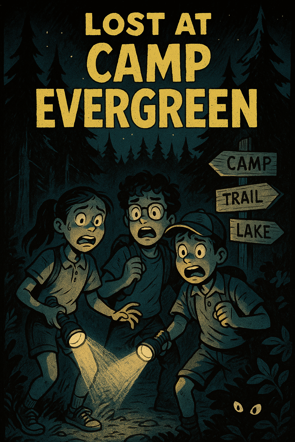 Lost at Camp Evergreen Cover