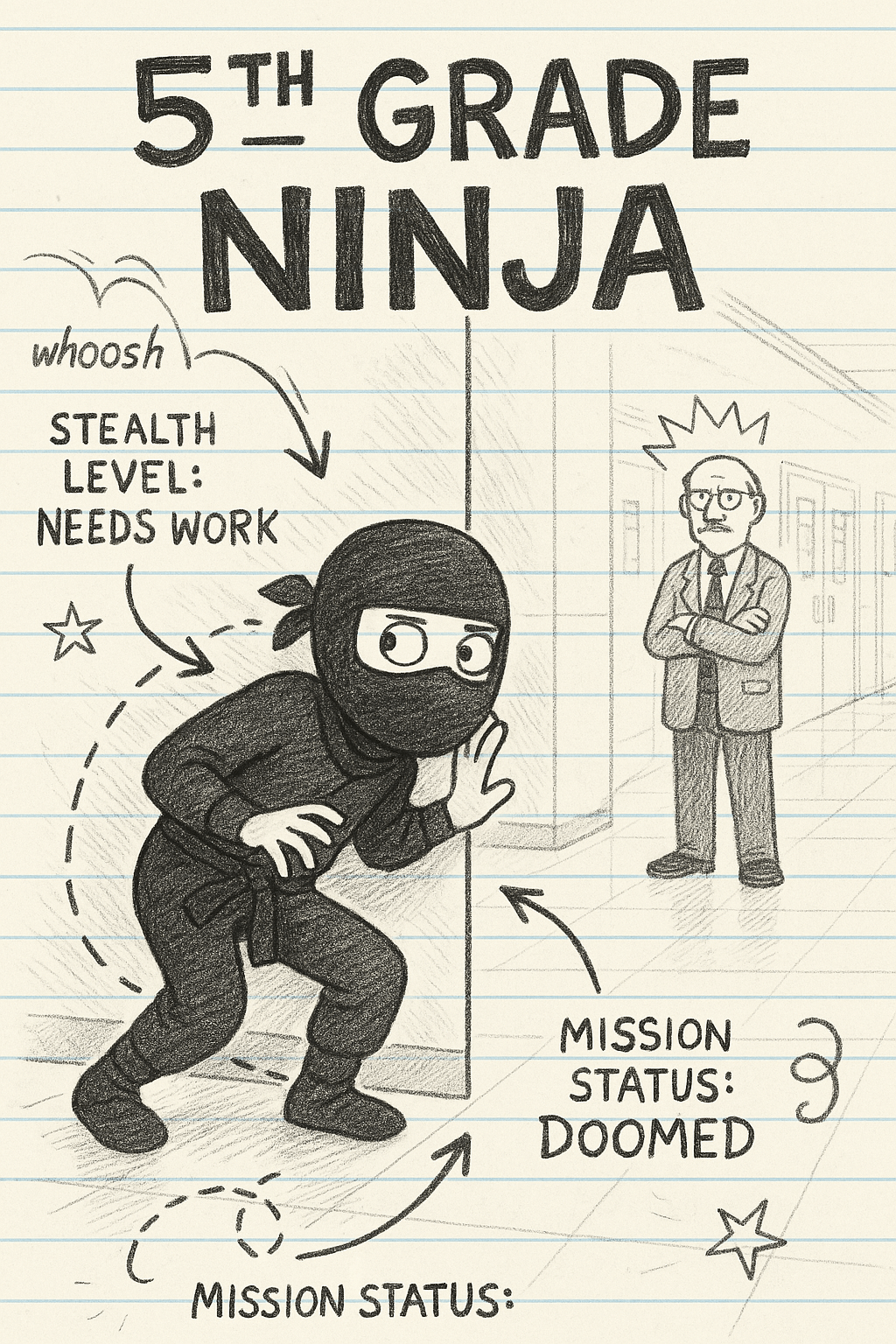 Fifth Grade Ninja Cover