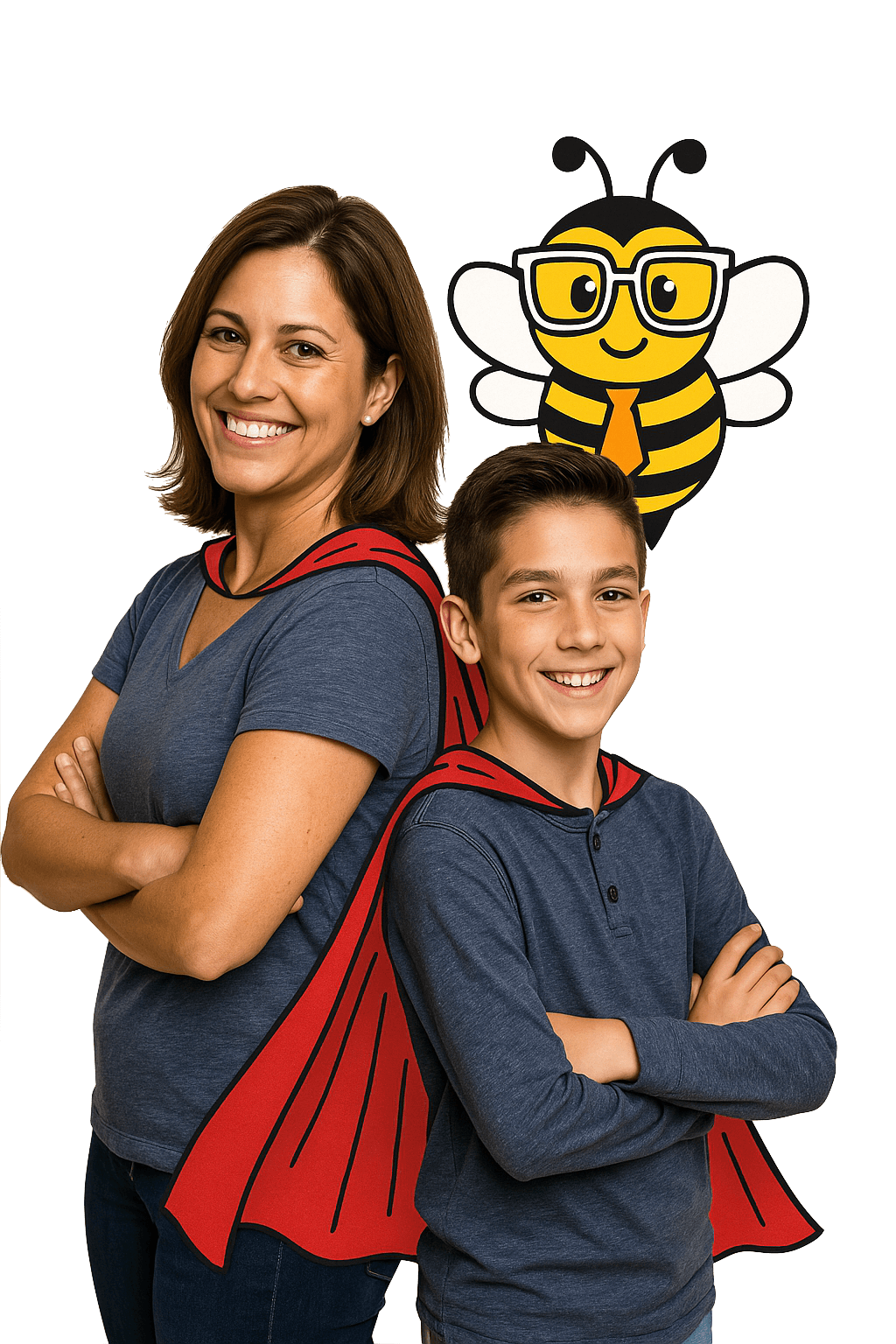 Mom and kids placeholder