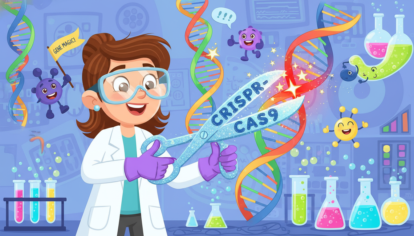 How Does CRISPR-Cas9 Gene Editing Work? A Student's Guide