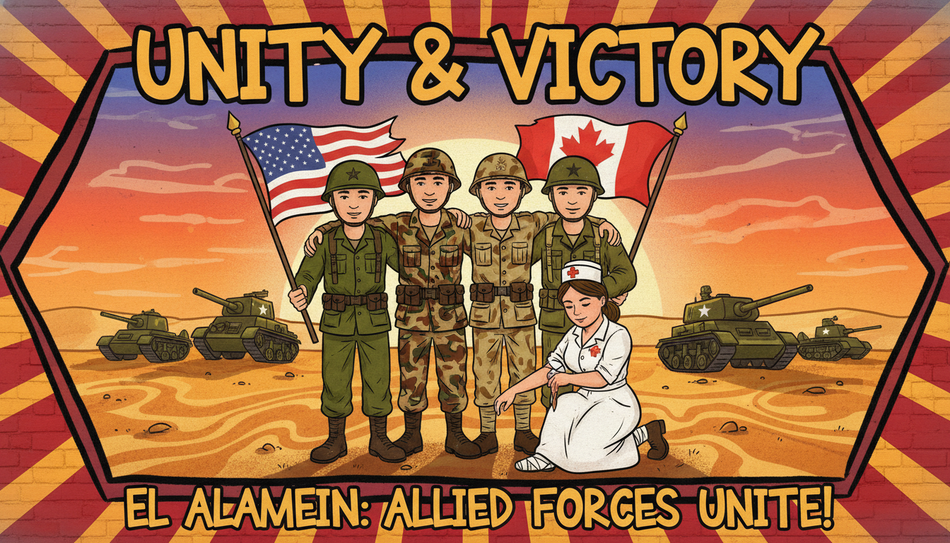 How Did the US Get Involved After the Battle of El Alamein?