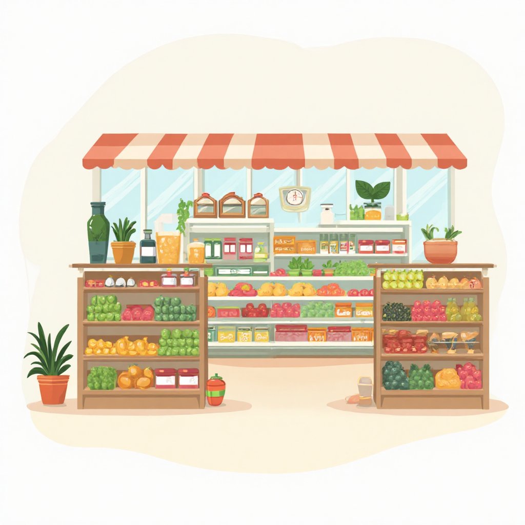supermarché