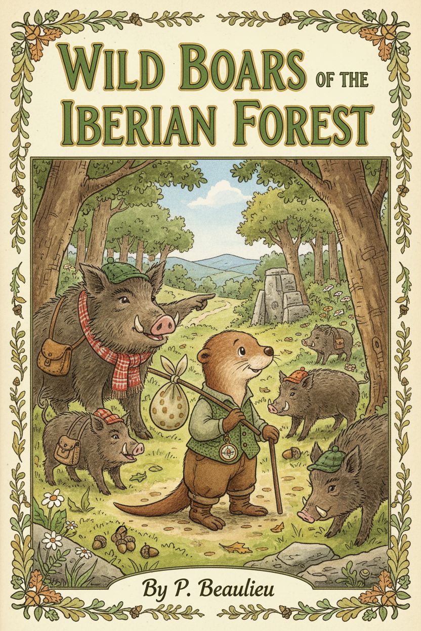 Wild Boars of the Iberian Forest