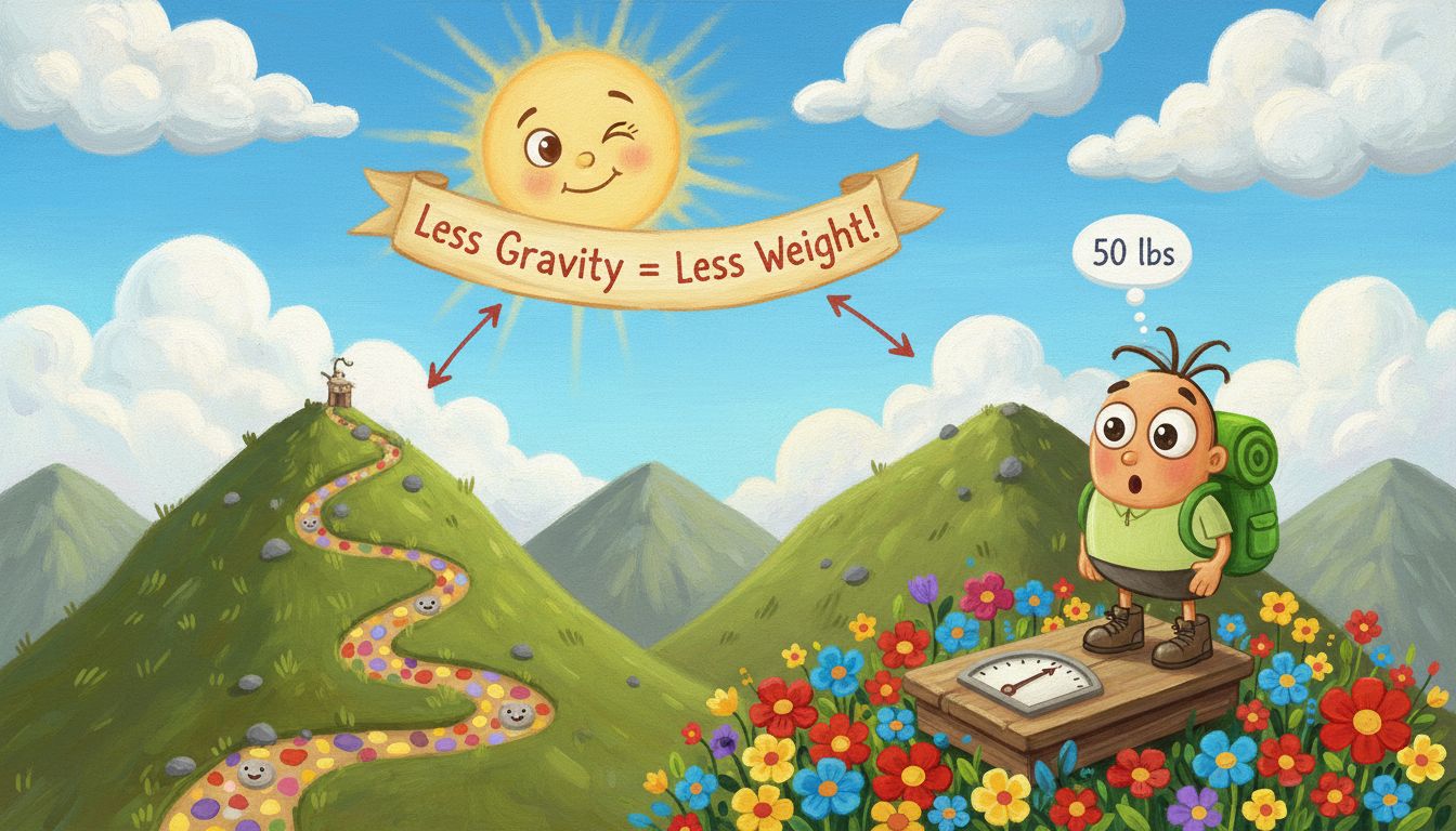 Does Your Weight Change on a Mountain? Understanding Gravity