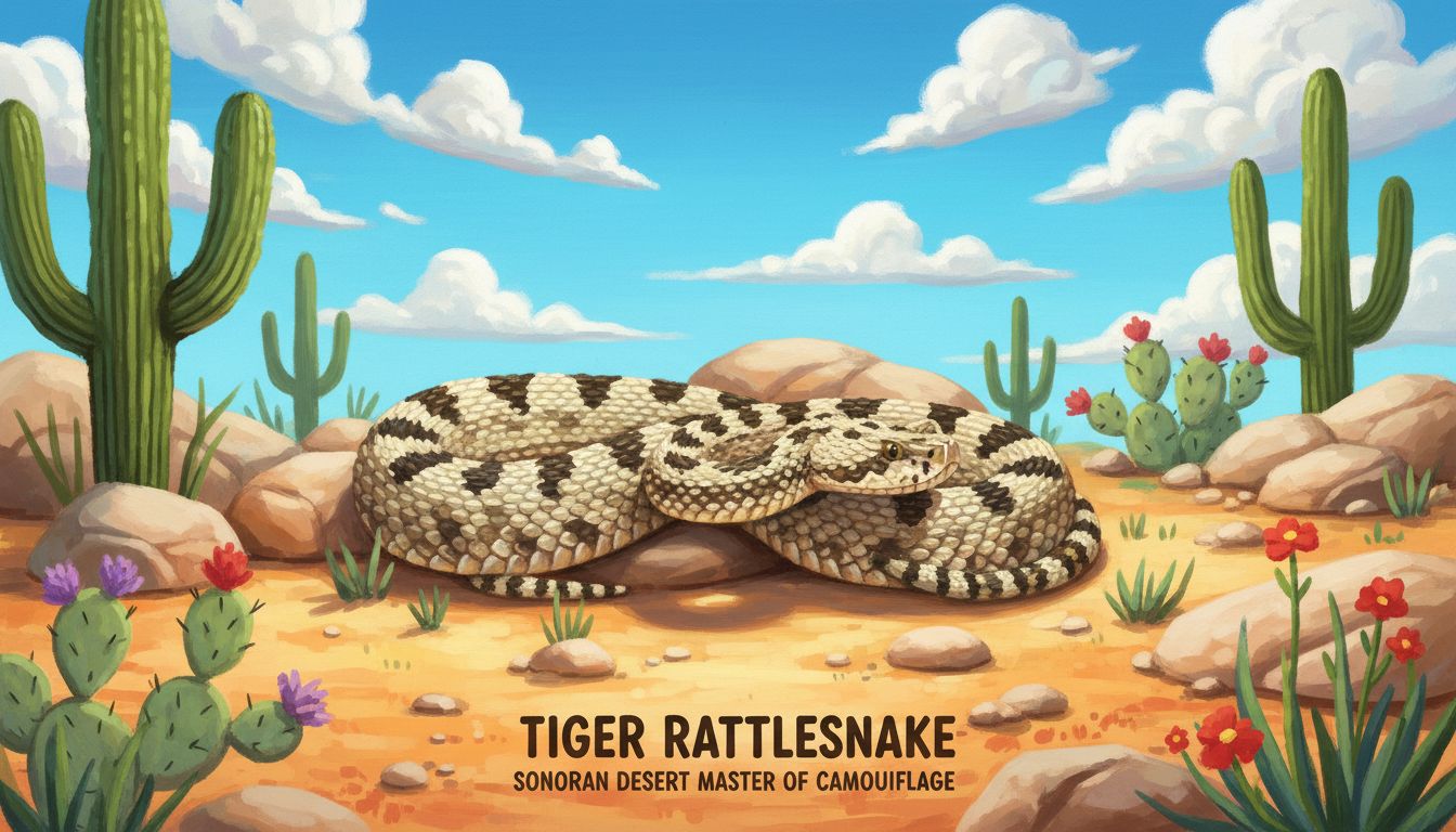 What is the Tiger Rattlesnake and Its Role in the Sonoran Desert?