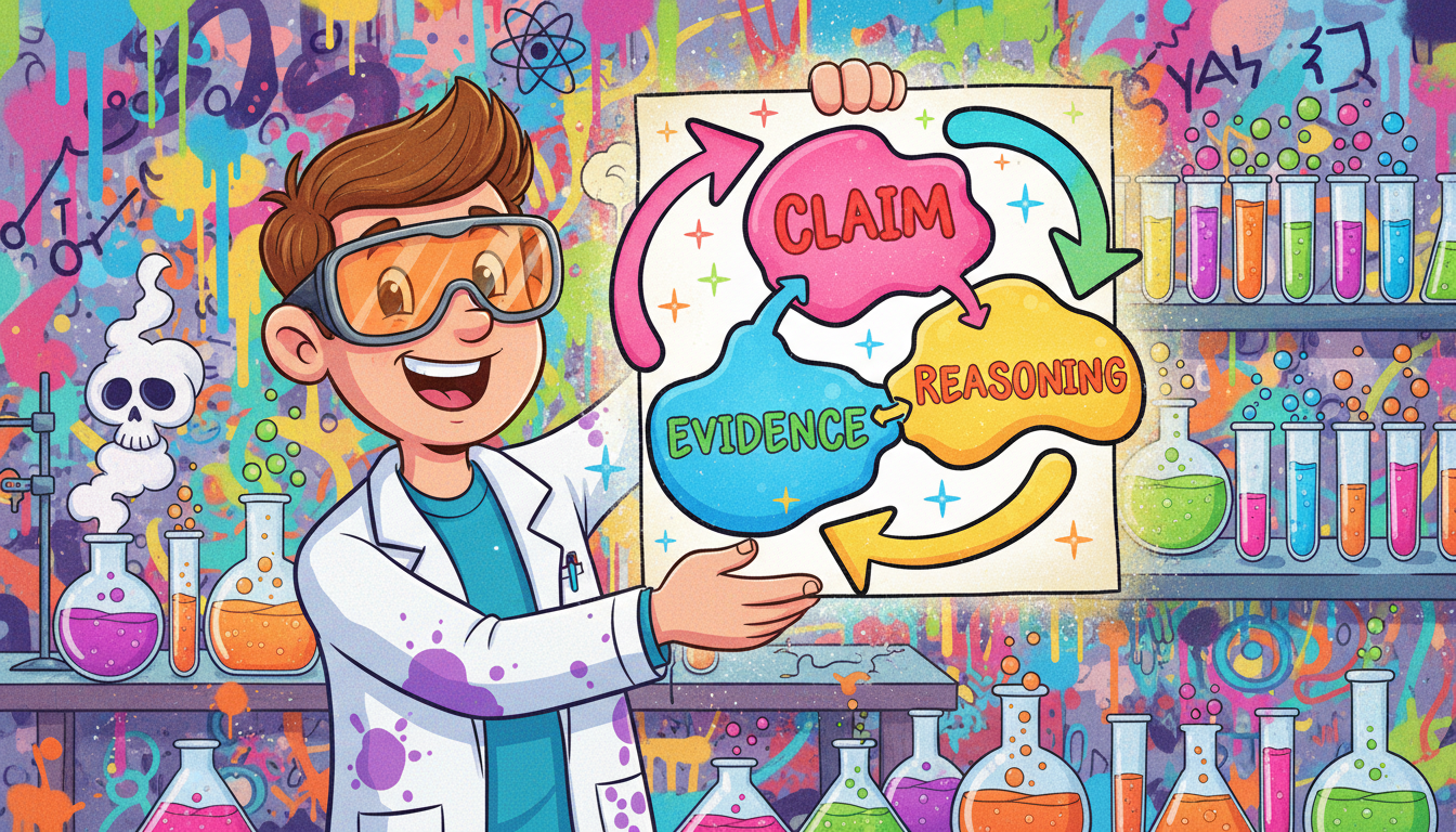 How to Analyze a Science Experiment Using the C-E-R Method