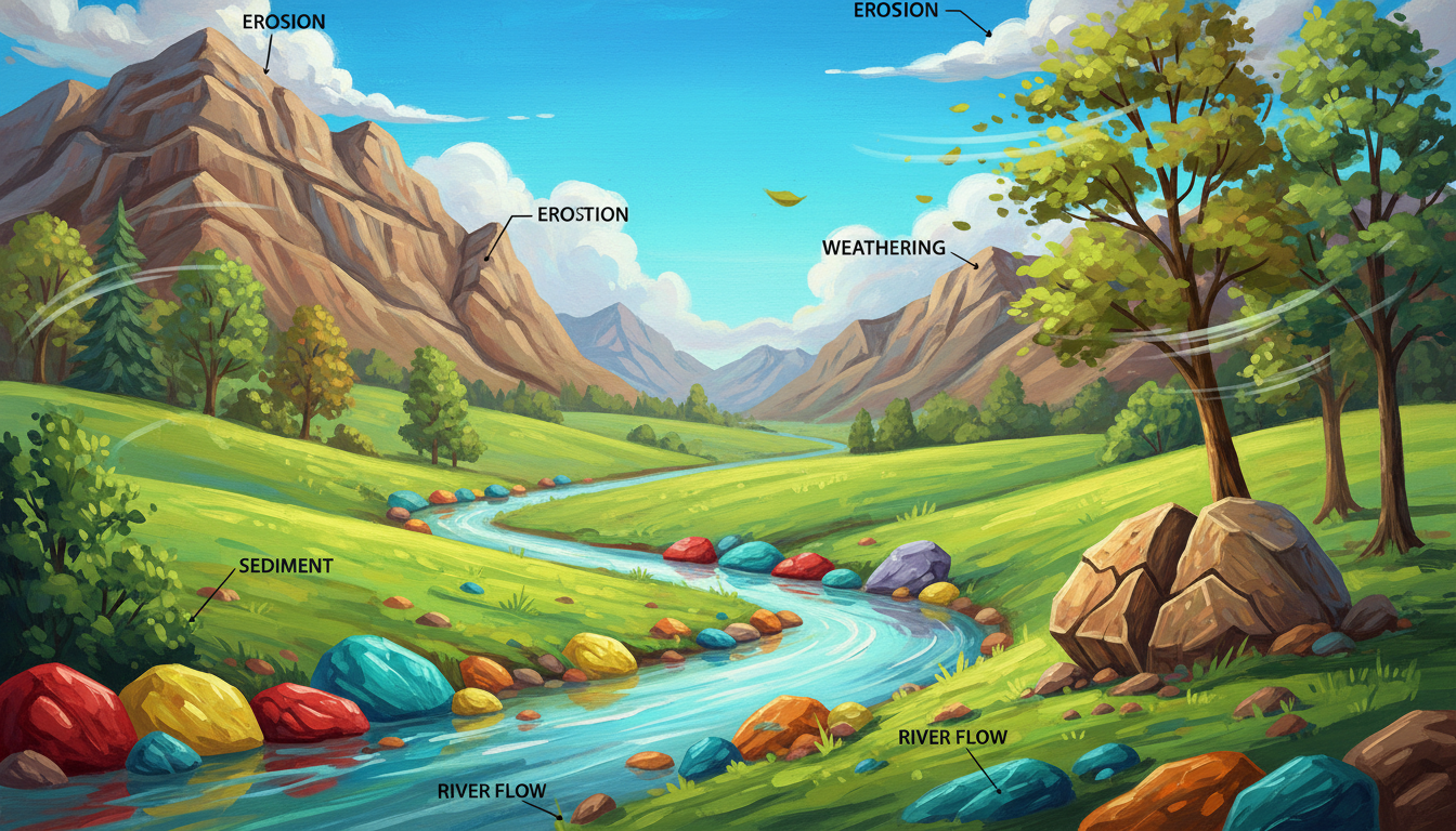 What Are Geological Agents That Change Landscapes?